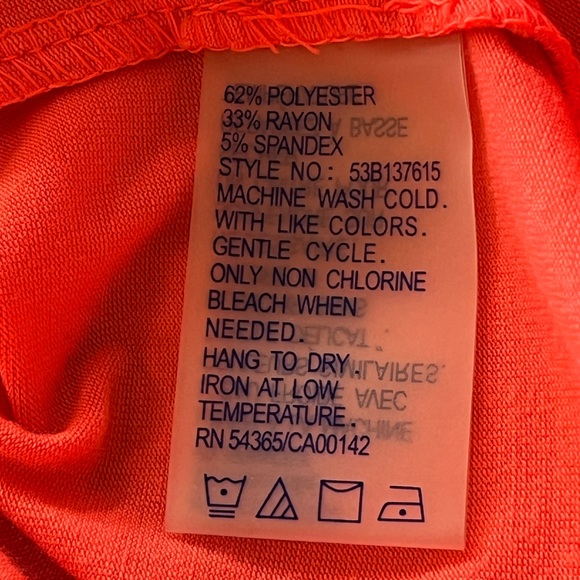 🌺NYGARD Ladies Cap Sleeve Coral Shirt - Picture 2 of 8